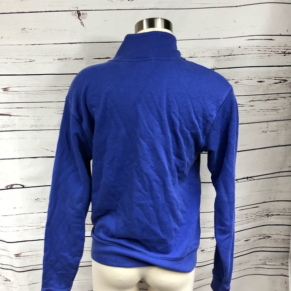 VS Blue Half Zip Sweater - Picture 5 of 6